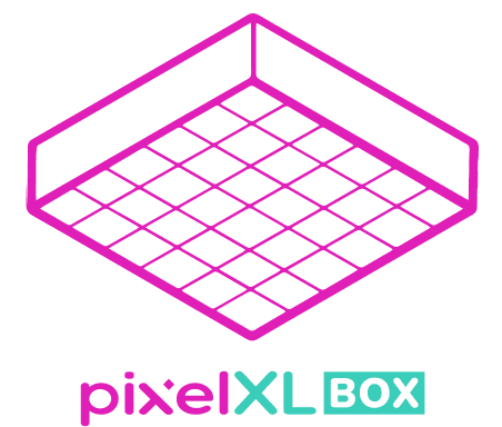 Pixel box icon